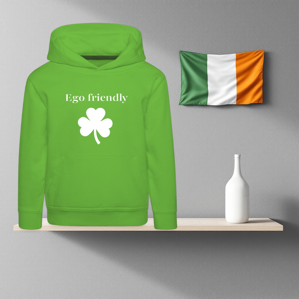 Kids' Premium Hoodie – Lucky Clover Edition ☘