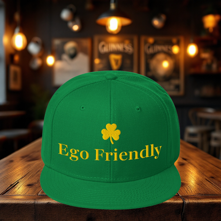 Lucky Clover Snapback Hat – Limited Edition 🍀